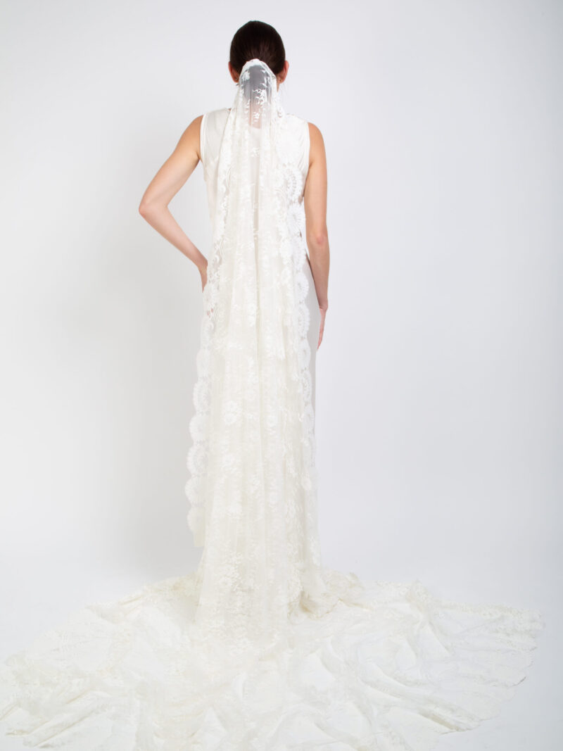 Alexandra Lace wedding Veil